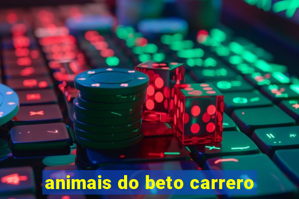 animais do beto carrero